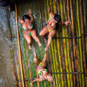 Bamboo Rafting , Ricks Cafe & 7 Mile Beach Combo